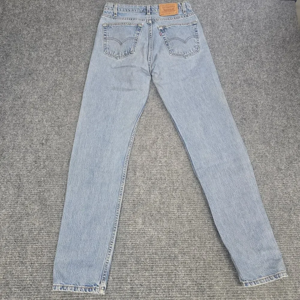 Vintage 90s Levi's 505 USA Made Jeans Tag 32x34 Measures 30x34 Light Wash USA